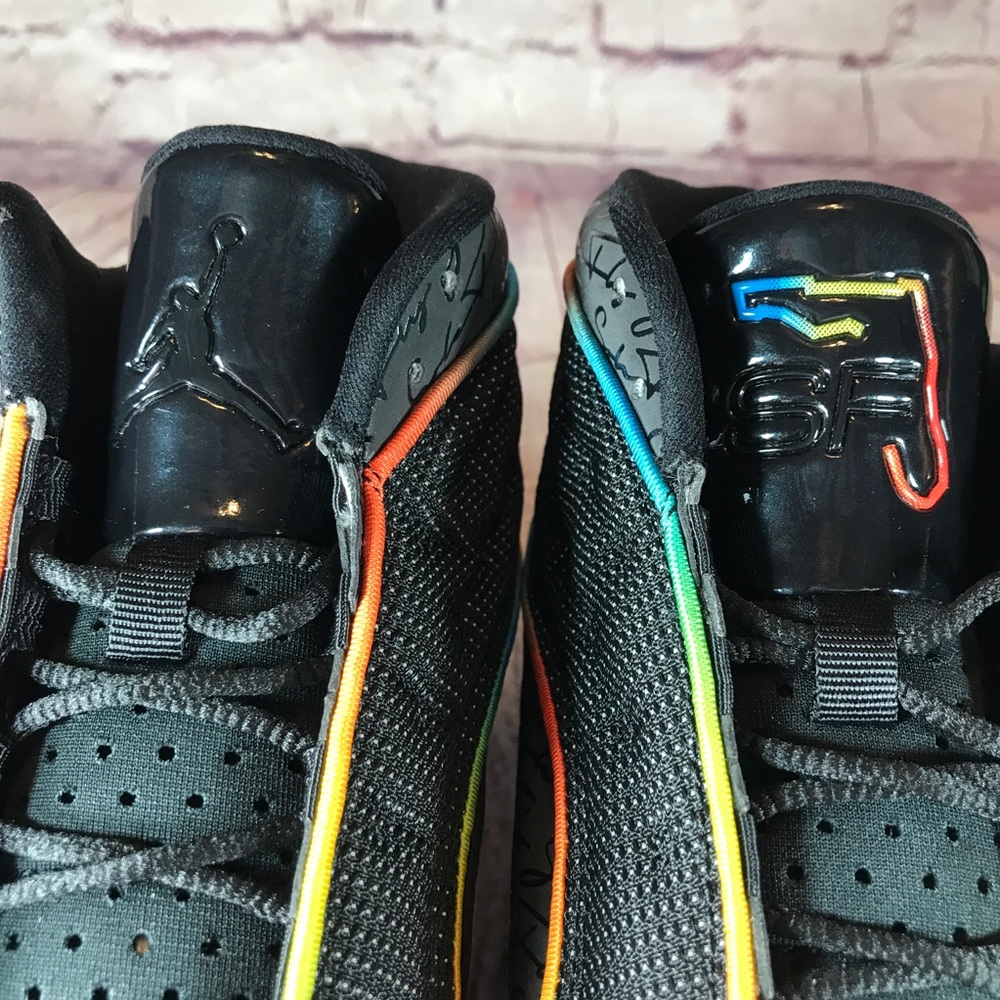 NIKE Air Jordan XIII 13 SoleFly MCS Baseball - Picture 6 of 8